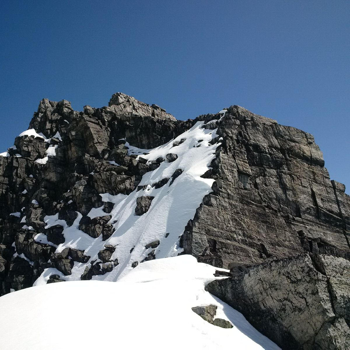 West Ridge of Mt Tupper, Glacier National Park Mountain Conditions Report